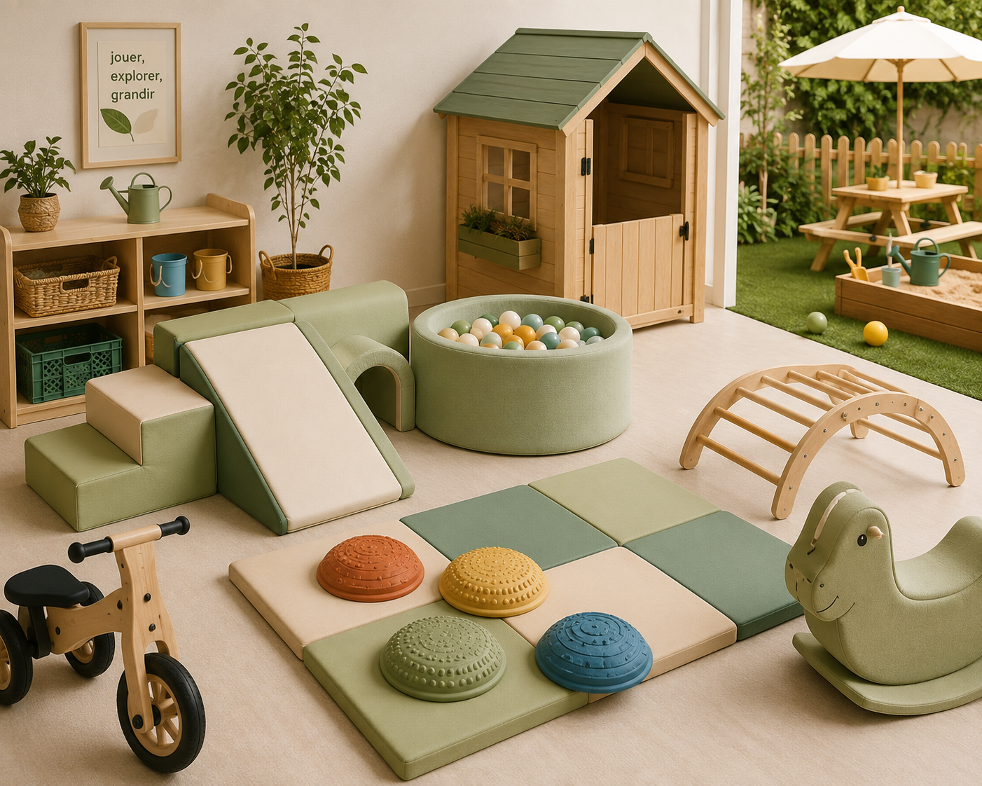 Soft Play & Extérieur